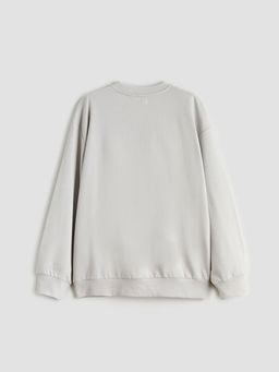 Bisiklet Yaka Star Wars Bask?l? K?z ?ocuk Sweatshirt