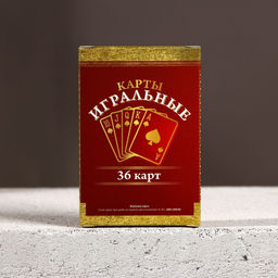 Подарочный набор Лучшему из лучших, гель для душа виски 250 мл и игральные карты, Чистое счастье  фото 3