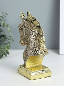 Фигурка полистоун «Бюст. Голова коня», 14×7×20 см