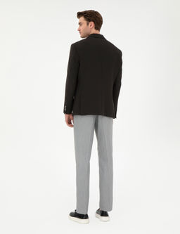 Gri Slim Fit Kuma_ Pantolon