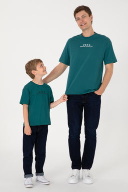 Мужская темно-зеленая футболка Неожиданная скидка в корзине - U.s. polo assn фото 8