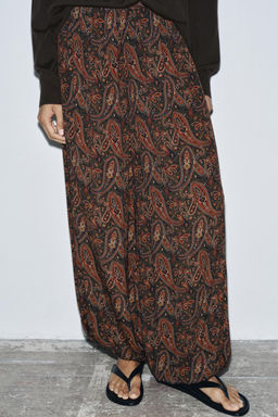 ZW COLLECTION PAISLEY TROUSERS - Zara фото 2