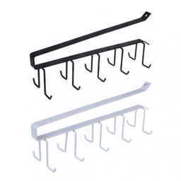 Вешалка подвесная на полку тм VETTA, 10 крючков 26*7металл, арт. 481-058