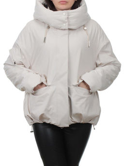 H24-816 LT. BEIGE Куртка зимняя женская (150 гр. холлофайбер) - Fashion фото 3