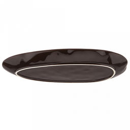 Шоколад Тарелка мелкая фарфоровая 293х155х25мм, ассиметричная форма, в коробке (Китай) - Домашняя мода фото 4