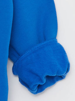 Bisiklet Yaka Mickey Mouse Bask?l? Y?lba?? Temal? Uzun Kollu Erkek ?ocuk Sweatshirt - Waikiki фото 2