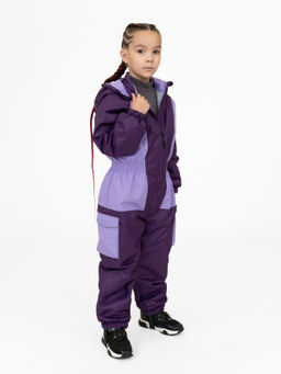 Комбинезон демисезонный сирень