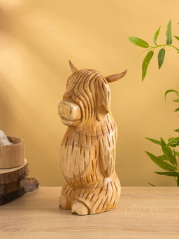 Фигура «Бычок», 17×13×32 см, дерево джампинис