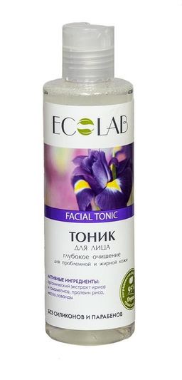 ECOLAB ДЛЯ ЛИЦА Тоник д/проблем.жирн.кожи Глубокое очищение 200мл