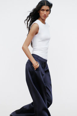 SLEEVELESS KNIT TOP - Zara фото 7