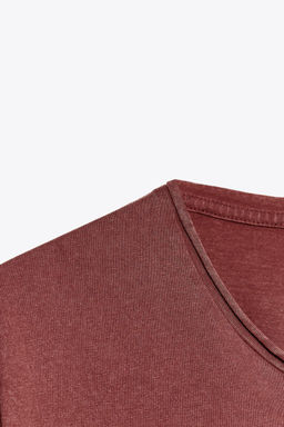 FADED SHORT SLEEVE T-SHIRT - Zara фото 46