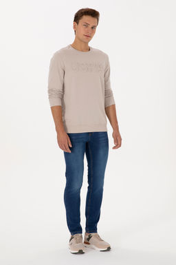 Erkek Mavi Slim Fit Jean Pantolon - U.s. polo assn фото 3