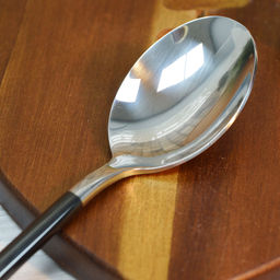 Ложка столовая 12шт. МОНИКА БЛЭК 6,5мм, 19,5 см арт. КТ-049Ч-ЛС-1