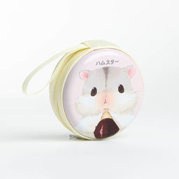 Футляр для монет/наушников на молнии, белый