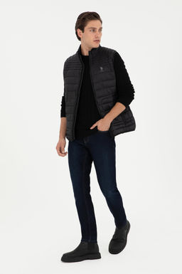 Мужской черный жилет - U.s. polo assn фото 4