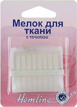 МЕЛОК ДЛЯ ТКАНИ. С ТОЧИЛКОЙ HEMLINE