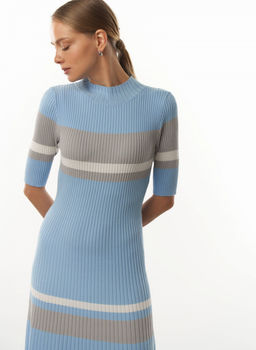 Conso/KDM 230723 - blue/grey Платье женское фото 2