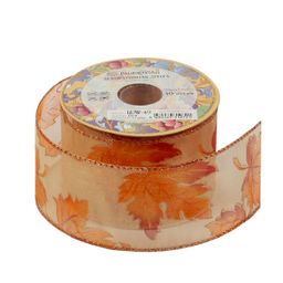 "Blumentag" декоративная LRW-49 63 мм (2-1/2) 10 м  0.5 м СК/Распродажа 014 оранжевый