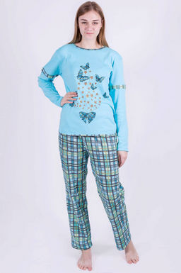 Арт. 4428 Пижама с брюками 54-60 (4 шт) Цвет:ассорти - Калинка фото 2
