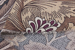 Сатин Морис - цветы, (комп), ш.2.2м, хлопок-100%, 120гр/м.кв - Купава фото 3