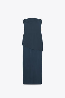 STRAPLESS DRESS - Zara фото 7