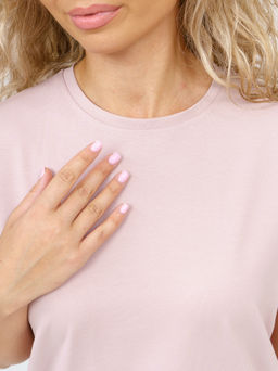 Футболка Хлопок 95%, лайкра 5% Классика аква - Ивассорти фото 33