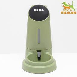 Автопоилка 3.8 л, нескользящие ножки, зелёная