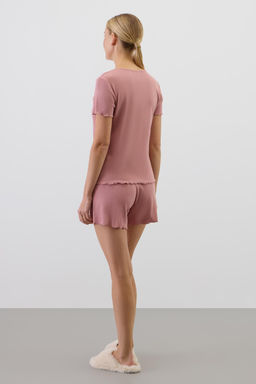 Е 20191/серая пудра пижама жен