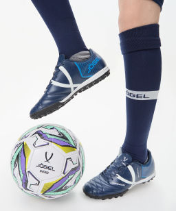 Мяч футбольный JOGEL Intro №4, белый  фото 7