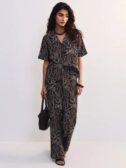 Вискозная блуза с принтом ZR2605012014-256 / Zarina