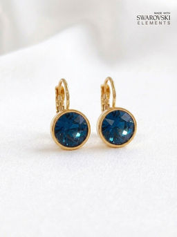 Серьги с кристаллами Swarovski