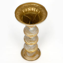 Подсвечник металл «Ярусы» для одной свечи 16×16×31 см