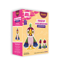 Набор для вязания Miadolla CMF-AMG-0135 Попугай Кеша