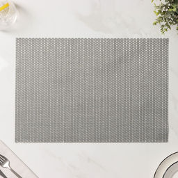 Набор салфеток сервировочных Доляна Star, 4 шт, 4530 см, цвет серый  фото 5