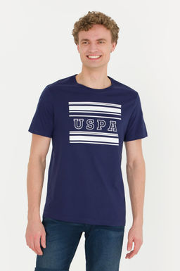 Erkek Lacivert Bisiklet Yaka Ti__rt