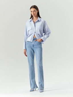 Джинсы Flare Leg 262, D262/carnival