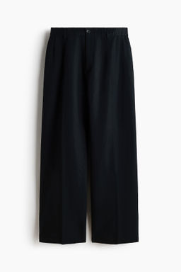 Pantal?n en mezcla de lino Loose Fit - H&m фото 4