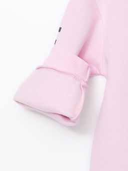 Bisiklet Yaka Hello Kitty Bask?l? K?z ?ocuk Kal?n Sweatshirt - Waikiki фото 2