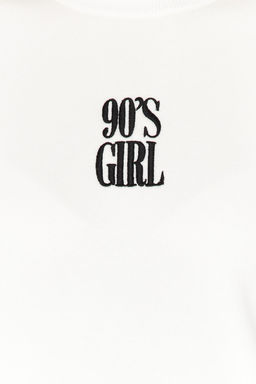 Beyaz Orme Sweatshirt