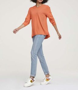 Пуловер, оранжевый - Heine фото 3