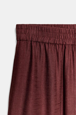PANTAL?N ANCHO CON LINO SET / ?xido - Zara фото 7