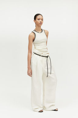 Top sin mangas en canale - H&m фото 3