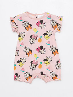 Bisiklet Yaka Minnie Mouse Bask?l? K?z Bebek Tulum 2li - Waikiki фото 2