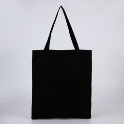 Сумка шопер NAZAMOK, карман кожзам, цвет черный, бежевый, 40*35 см  фото 2