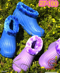 Легкие теплые водонепроницаемые зимние галоши - Bruno фото 2