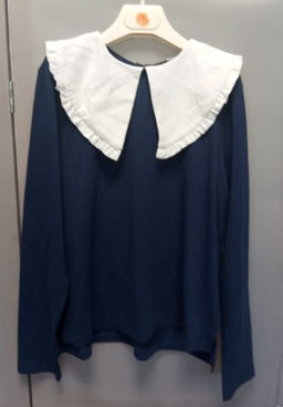 Блузка т.синий