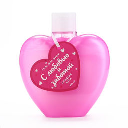 Гель для душа С любовью и заботой, 430 мл, аромат сладкой ваты, Чистое счастье