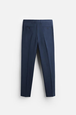 HOUNDSTOOTH SUIT TROUSERS - Zara фото 6