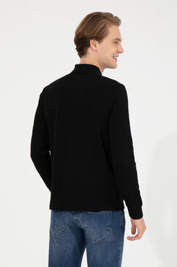 Erkek Siyah Basic Sweatshirt - U.s. polo assn фото 5