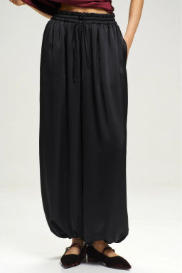 Брюки-алладины Black